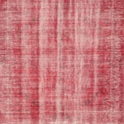Ahgly Company Machine Washable Indoor Square Contemporary LightCoral Pink Area Rugs, 3' Square